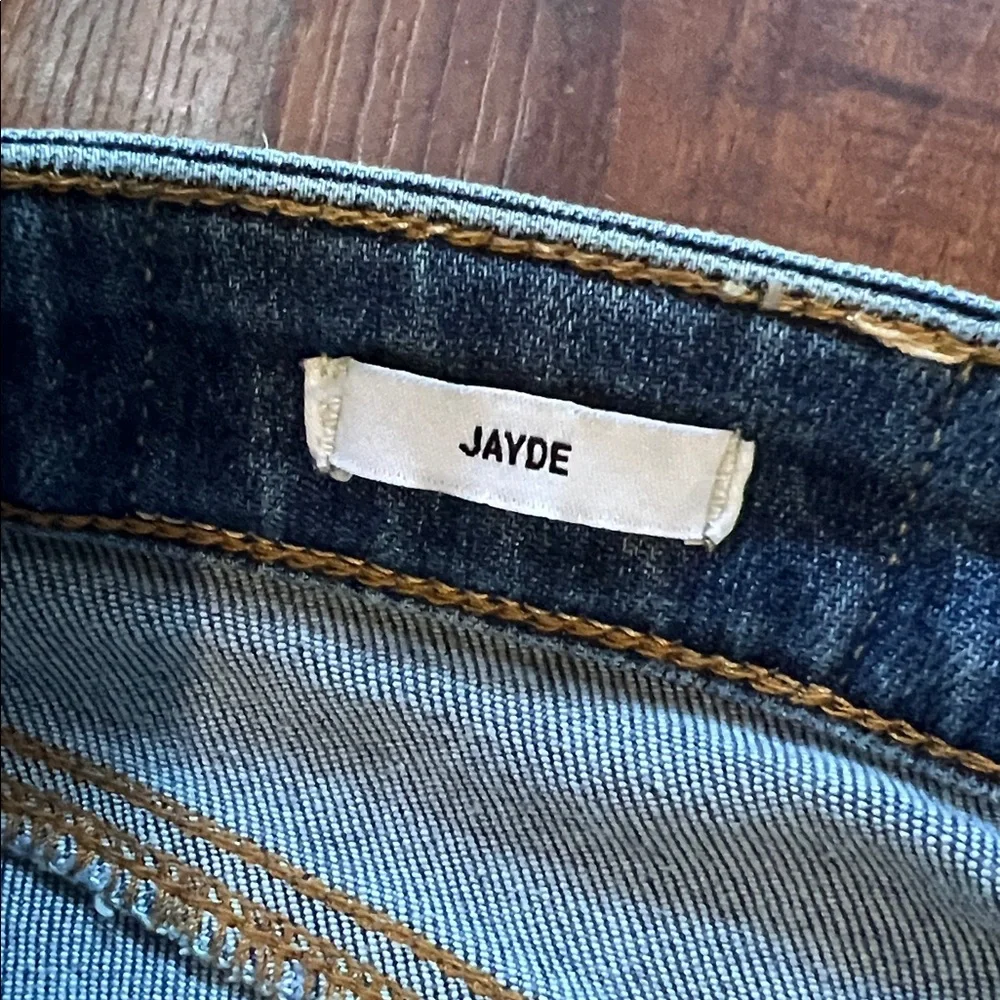 True Religion Women's Distressed Blue Jean Shorts 26W Jayde Stretchy - Picture 3 of 7